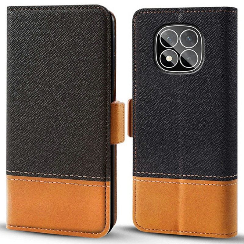 Δερματινη Θηκη Xiaomi Redmi Note 14 Pro Plus 5g Υφή Διπλής Χρήσης