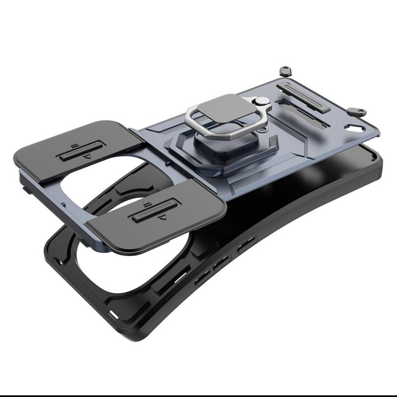 Κάλυμμα Xiaomi Redmi Note 14 Pro Plus 5g Ανθεκτικός Δακτύλιος Με Προστατευτικό Φακού