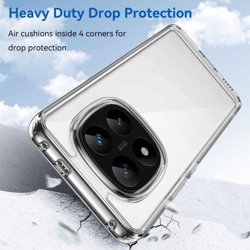 Κάλυμμα Xiaomi Redmi Note 14 Pro Plus 5g Διαφανές Με Προστατευτικό Οθόνης Από Σκληρυμένο Γυαλί