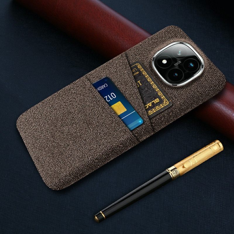 Κάλυμμα Xiaomi Redmi Note 14 Pro Plus 5g Θήκες Κινητών Θήκη Καρτών Από Ύφασμα