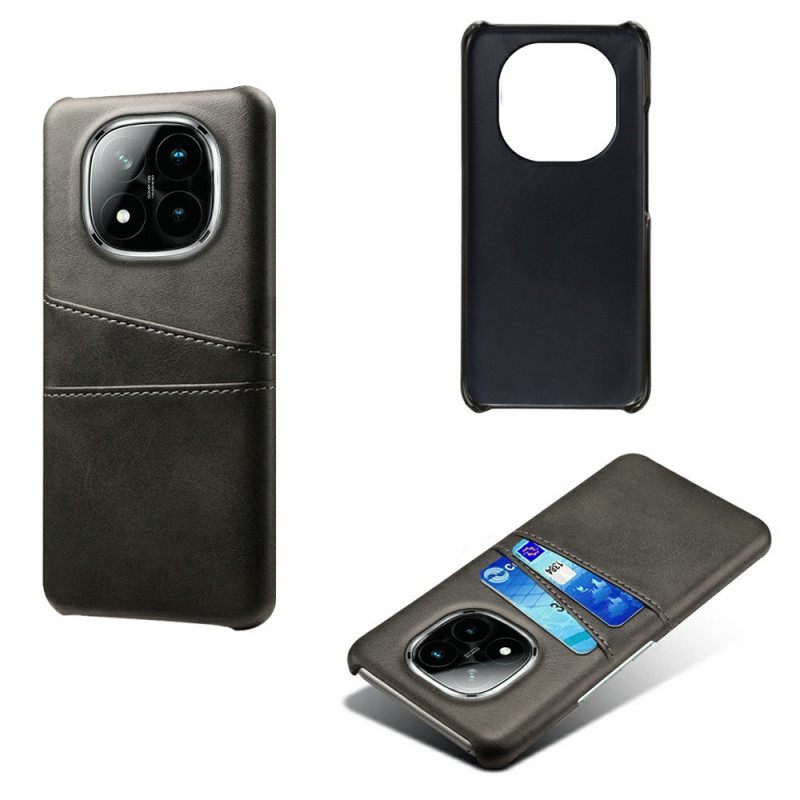 Κάλυμμα Xiaomi Redmi Note 14 Pro Plus 5g Θήκη Καρτών Με Δερμάτινο Εφέ