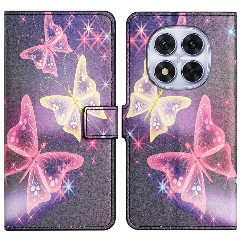 Θηκη Κινητου Xiaomi Redmi Note 14 Pro Plus 5g Λαμπερές Πεταλούδες