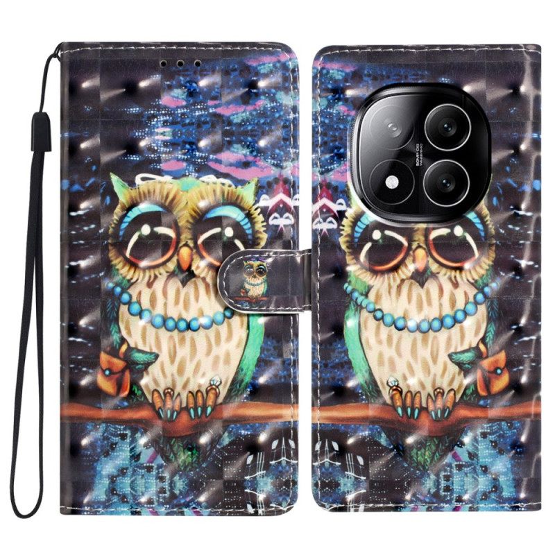 Θηκη Κινητου Xiaomi Redmi Note 14 Pro Plus 5g Θήκες Κινητών 3d Κουκουβάγια