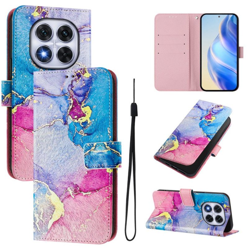 Θηκη Κινητου Xiaomi Redmi Note 14 Pro Plus 5g Θήκες Κινητών Πολύχρωμο Σχέδιο Από Μάρμαρο