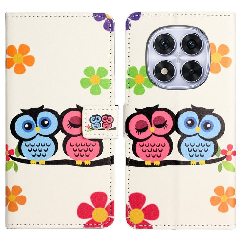 Θηκη Κινητου Xiaomi Redmi Note 14 Pro Plus 5g Θήκες Κινητών Ζευγάρι Κουκουβάγιων