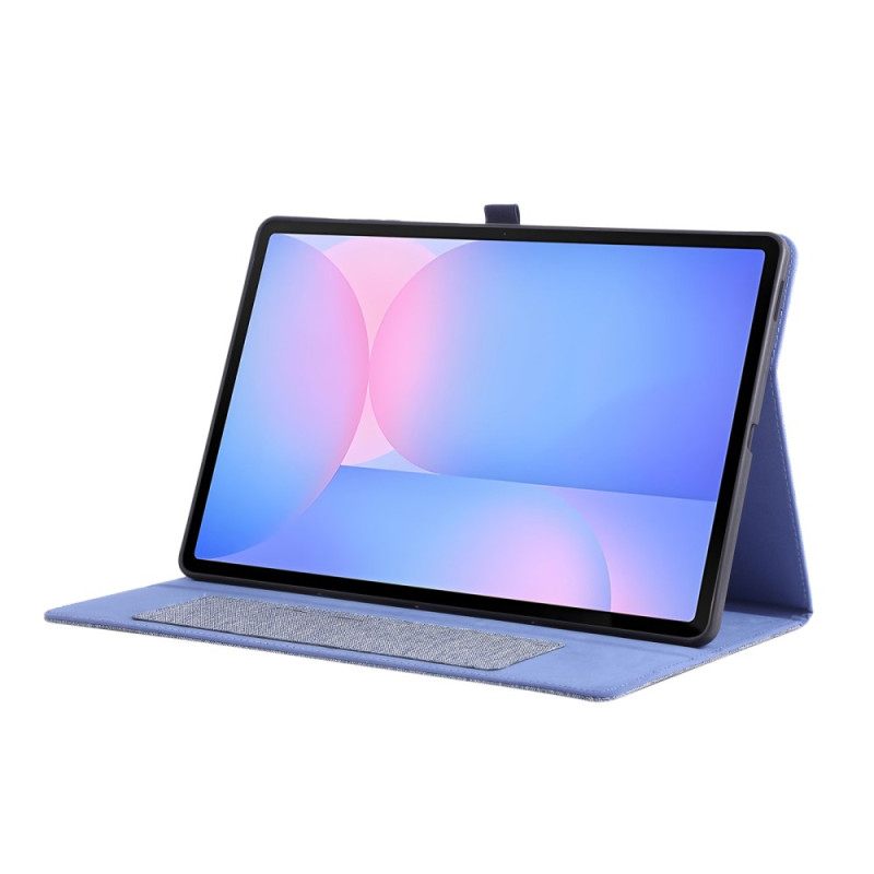 Δερματινη Θηκη Samsung Galaxy Tab S10 Fe Plus Ύφασμα