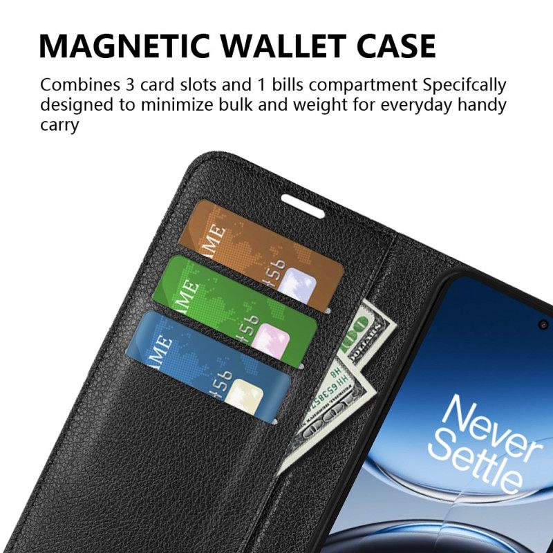 Δερματινη Θηκη Oneplus Nord 4 Δέρμα Lychee Faux
