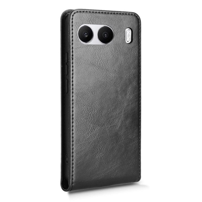 Δερματινη Θηκη Oneplus Nord 4 Δέρμα Με Κάθετο Πτερύγιο
