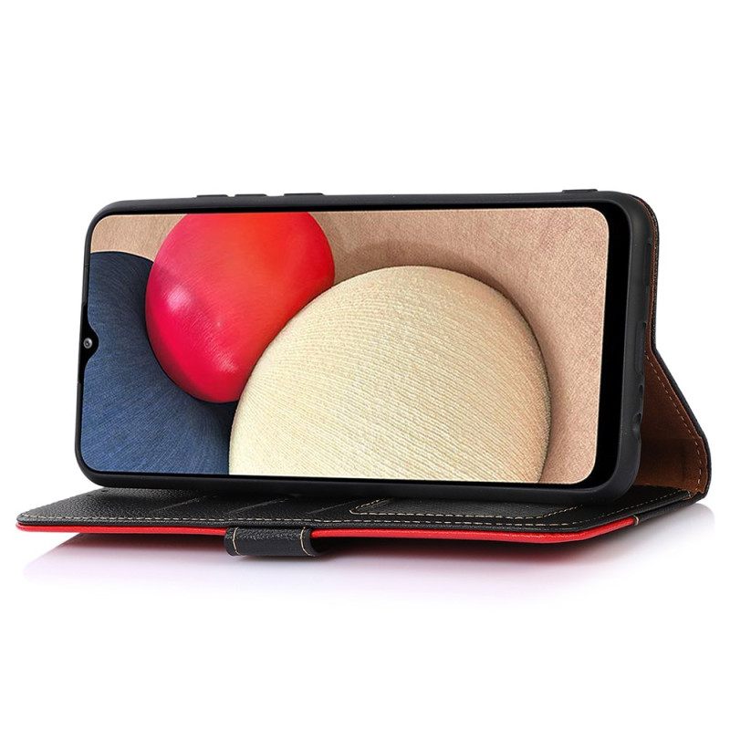 Δερματινη Θηκη Oneplus Nord 4 Δίχρωμο Khazneh