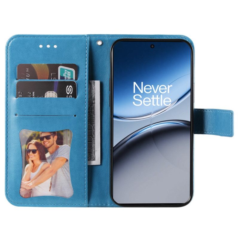 Δερματινη Θηκη Oneplus Nord 4 Εκτύπωση Μάνταλα Σιλικόνης