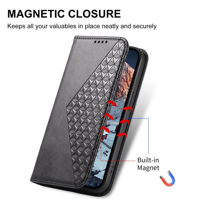 Δερματινη Θηκη Oneplus Nord 4 Φινίρισμα Με Διαμάντι Με Λουράκι Σιλικόνης