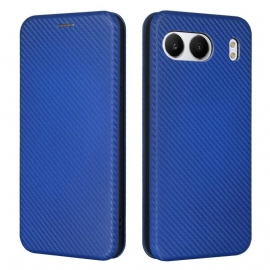 Δερματινη Θηκη Oneplus Nord 4 Ίνες Άνθρακα