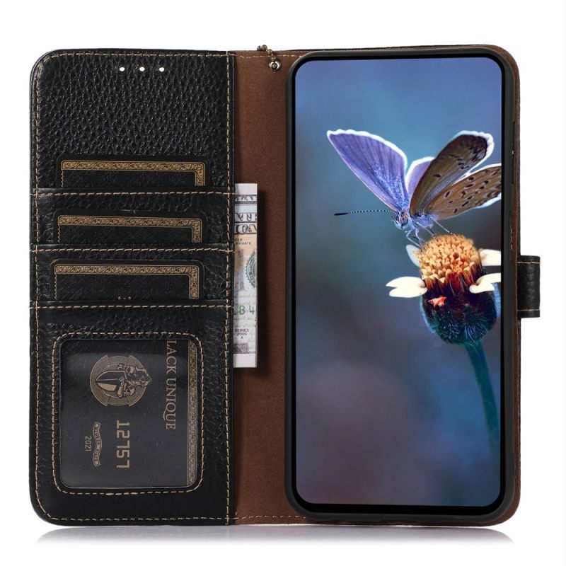 Δερματινη Θηκη Oneplus Nord 4 Rfid Blocking Και Υφή Λίτσι
