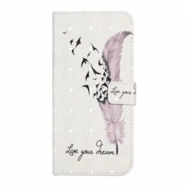 Δερματινη Θηκη Oneplus Nord 4 Τρισδιάστατο Ροζ Φτερό