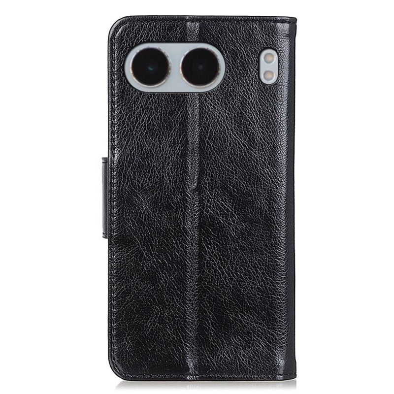 Δερματινη Θηκη Oneplus Nord 4 Υφή Nappa