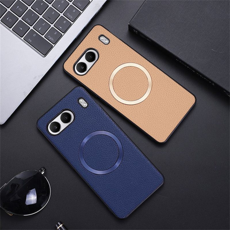 Κάλυμμα Oneplus Nord 4 Δερματίνη Lychee Συμβατή Με Magsafe