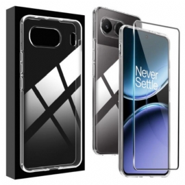 Κάλυμμα Oneplus Nord 4 Διαφανής Θήκη Και Προστατευτικό Οθόνης Σιλικόνης