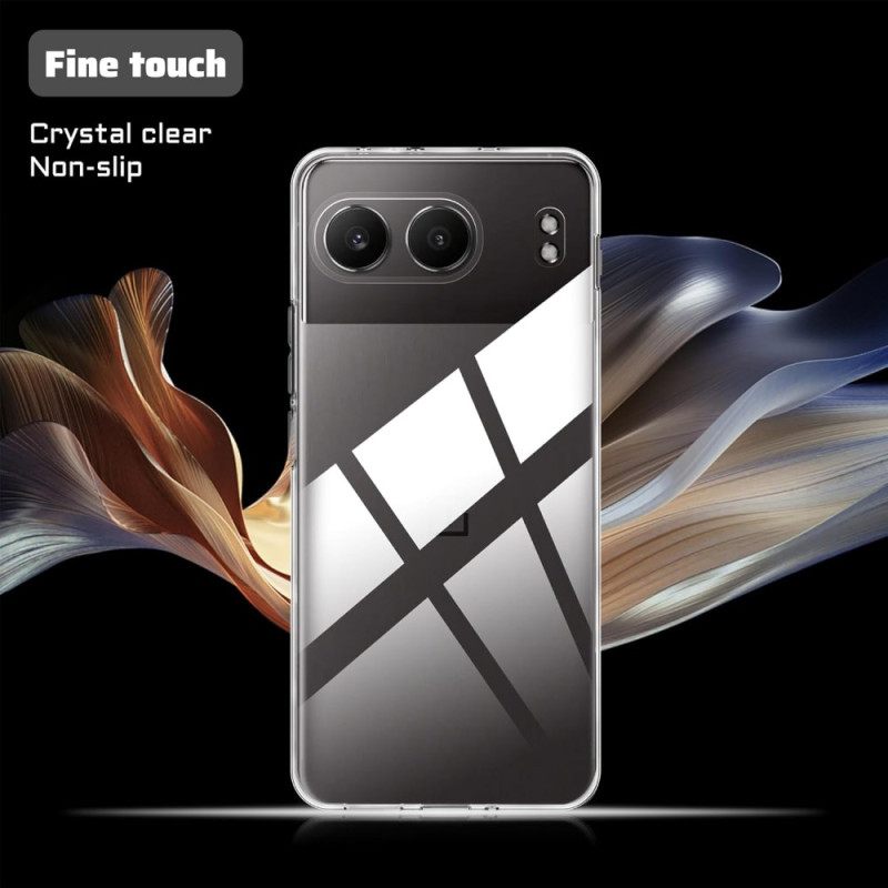 Κάλυμμα Oneplus Nord 4 Διαφανής Θήκη Και Προστατευτικό Οθόνης Σιλικόνης