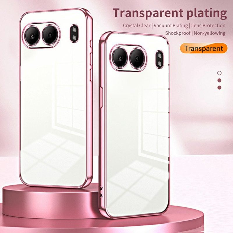 Κάλυμμα Oneplus Nord 4 Πλαίσιο Με Ηλεκτρολυτική Επίστρωση Σιλικόνης