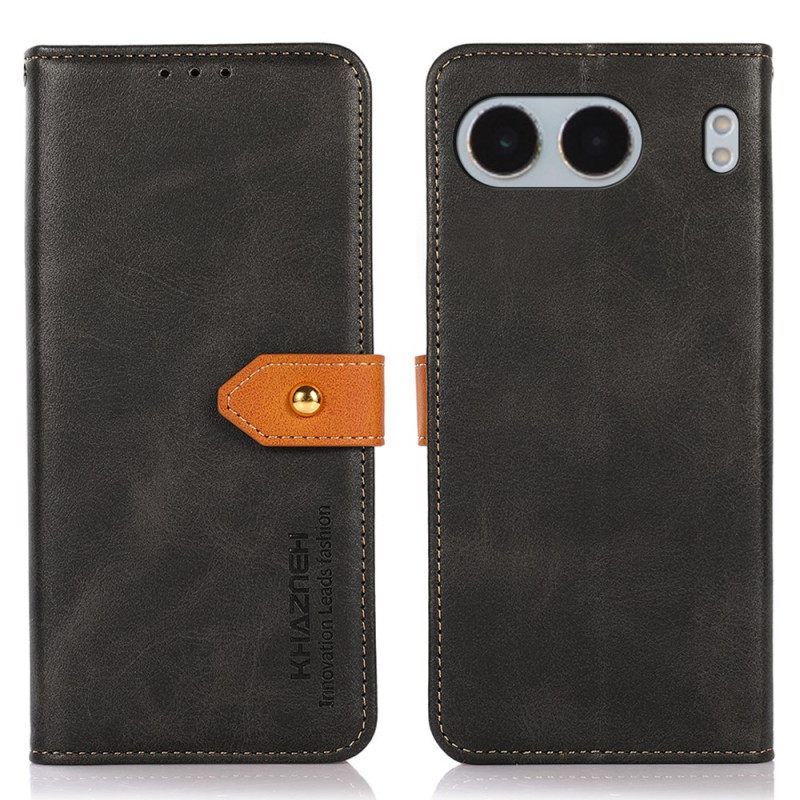 Θηκη Κινητου Oneplus Nord 4 Θήκες Κινητών Χρυσό Κούμπωμα Khazneh