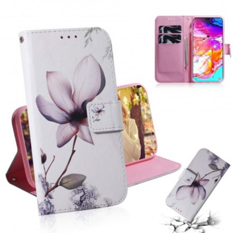 Κάλυμμα Samsung Galaxy A70 Dusty Pink Flower