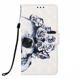 Κάλυμμα Samsung Galaxy A70 Floral Skull