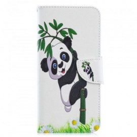 Κάλυμμα Samsung Galaxy A70 Panda On Bamboo