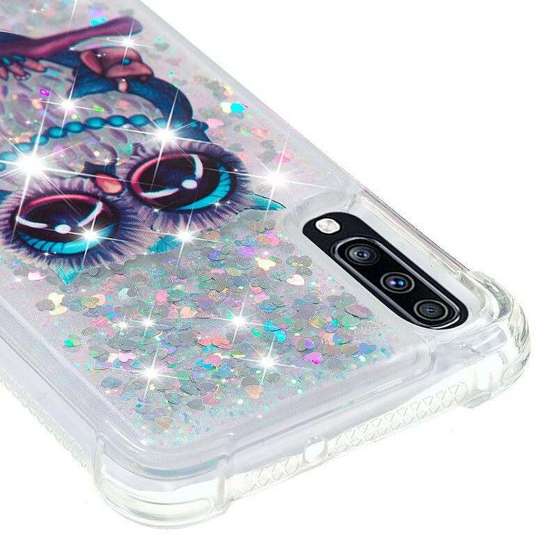 Θήκη Samsung Galaxy A70 Miss Glitter Owl