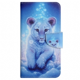 Κάλυμμα Xiaomi 12T / 12T Pro με κορδονι Baby Leopard Με Λουράκι