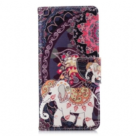 Κάλυμμα Samsung Galaxy Note 9 Mandala Ethnic Elephants