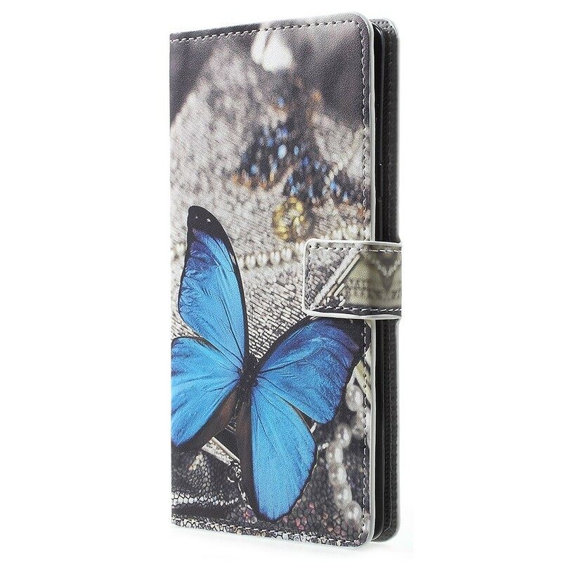 Κάλυμμα Samsung Galaxy Note 9 Μπλε Πεταλούδα
