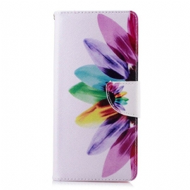 Θήκη Flip Samsung Galaxy Note 9 Λουλούδι Ακουαρέλας