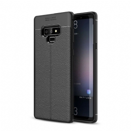 Θήκη Samsung Galaxy Note 9 Δερμάτινο Εφέ Litchi Διπλής Γραμμής