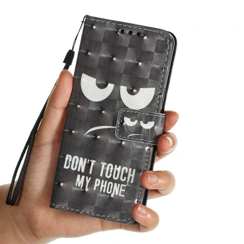 δερματινη θηκη Samsung Galaxy S9 Μην Αγγίζετε Το Τηλέφωνό Μου