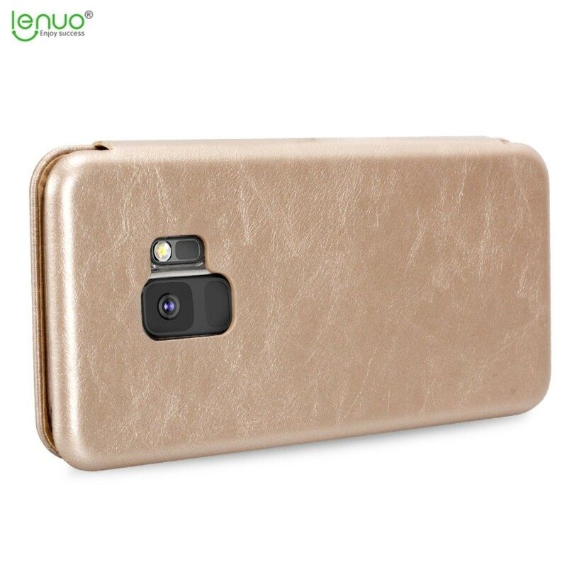 Θήκη Flip Samsung Galaxy S9 Lenuo Faux Leather Vintage