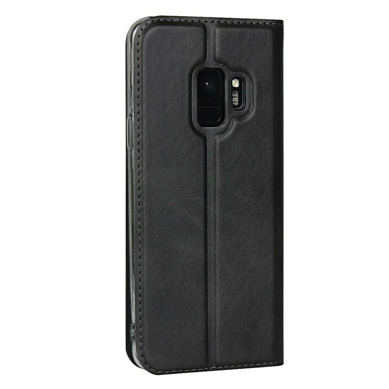 θηκη κινητου Samsung Galaxy S9 με κορδονι Θήκη Flip Κατηγορία Απομίμησης Δέρματος Με Λουράκι