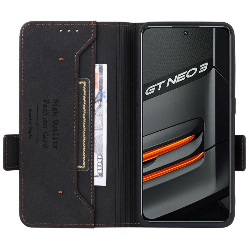 Κάλυμμα Realme GT Neo 3 Woody Leather