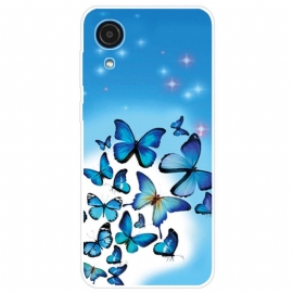 θηκη κινητου Samsung Galaxy A03 Core Πεταλούδες Πεταλούδες 2
