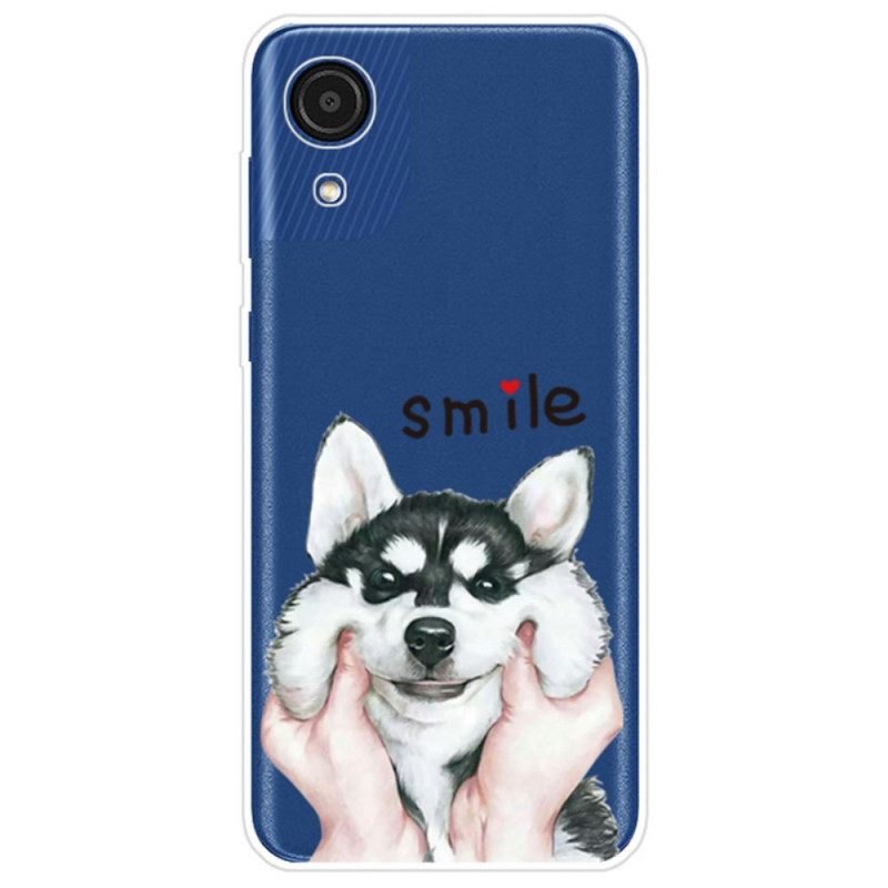 Θήκη Samsung Galaxy A03 Core Smile Dog
