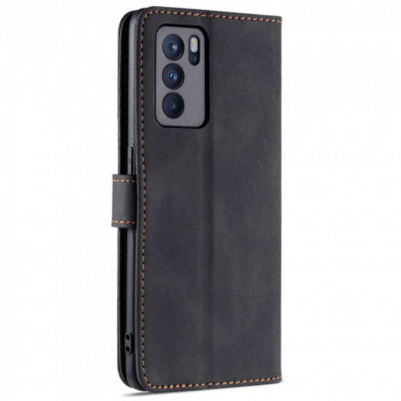 Κάλυμμα Oppo Reno 6 5G Azns Couture Leather Effect