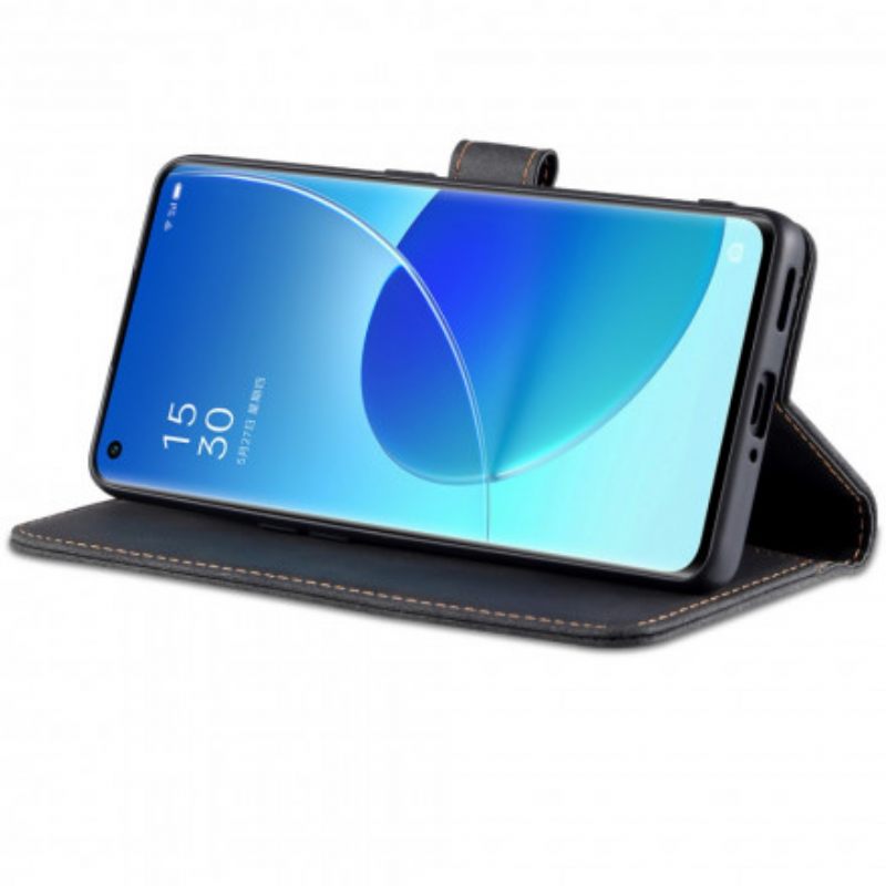 Κάλυμμα Oppo Reno 6 5G Azns Couture Leather Effect