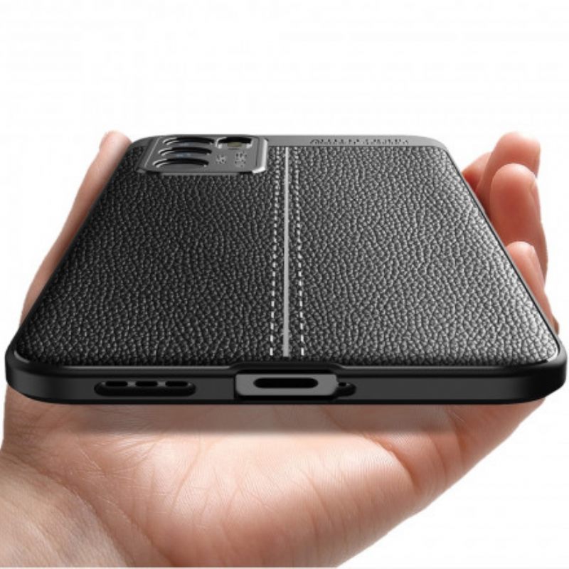 θηκη κινητου Oppo Reno 6 5G Δερμάτινο Εφέ Litchi