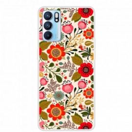 θηκη κινητου Oppo Reno 6 5G Floral Tapestry