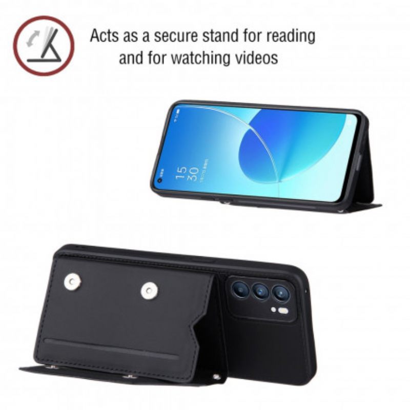 θηκη κινητου Oppo Reno 6 5G Λουράκι Ώμου Θήκη Κάρτας