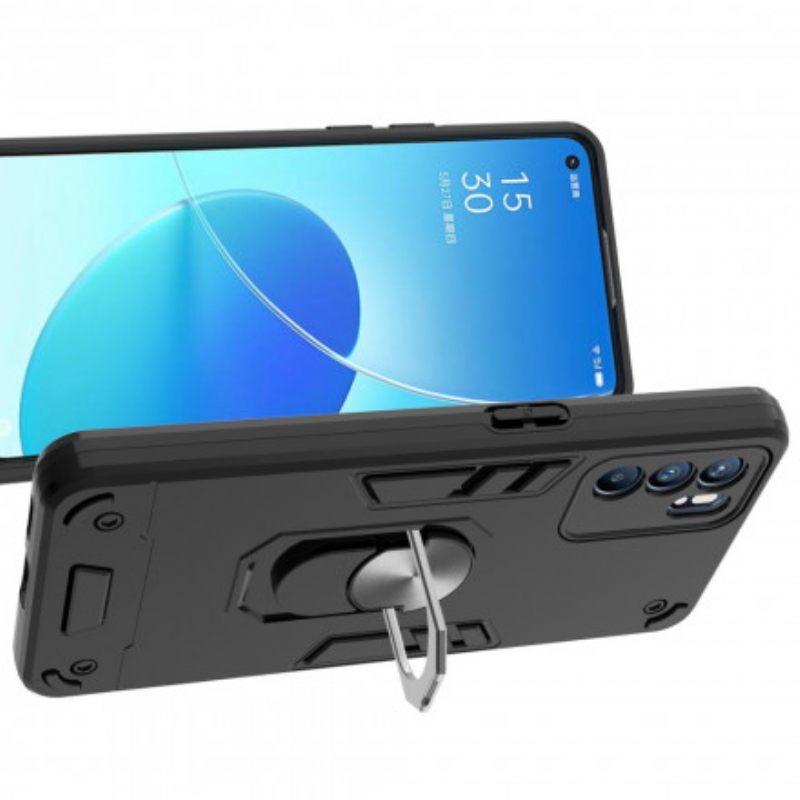 Θήκη Oppo Reno 6 5G Αποσπώμενος Δακτύλιος-υποστήριξη