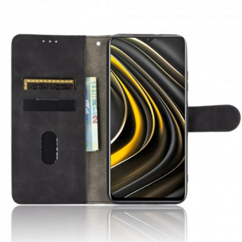 Κάλυμμα Poco M3 Soft Touch Leather Effect