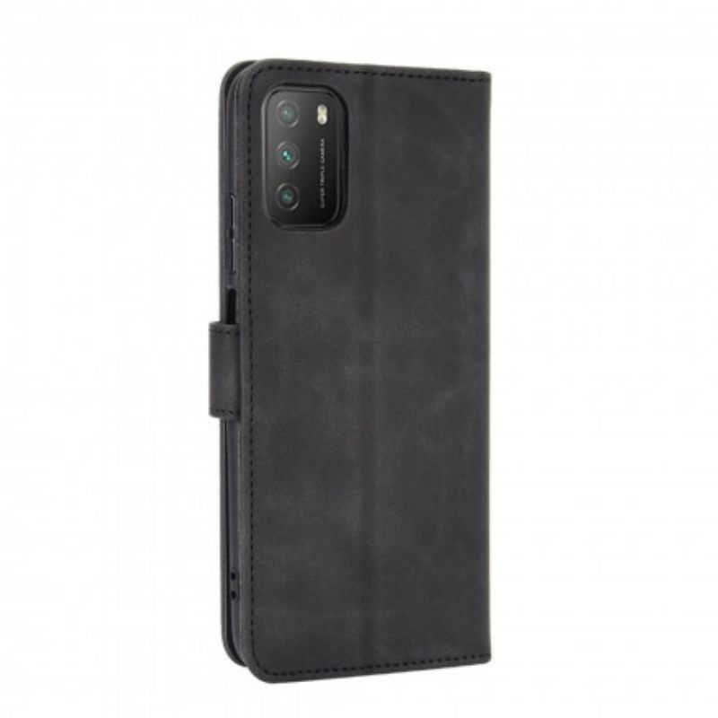 Κάλυμμα Poco M3 Soft Touch Leather Effect
