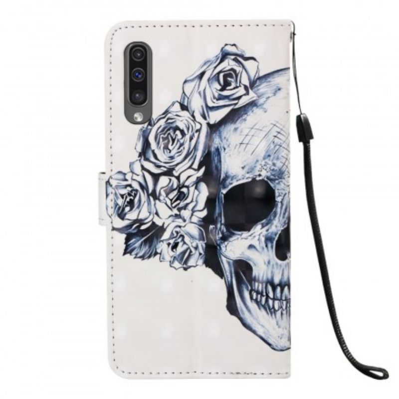 Κάλυμμα Samsung Galaxy A50 Floral Skull