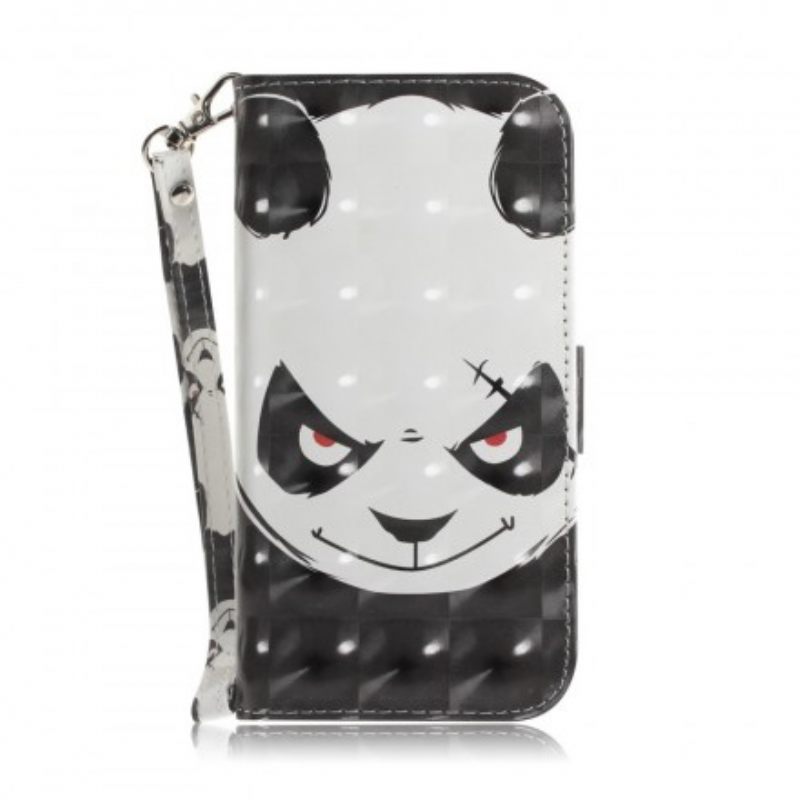 Κάλυμμα Samsung Galaxy A50 με κορδονι Angry Panda Με Λουράκι