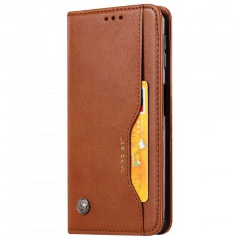 θηκη κινητου Samsung Galaxy A50 Θήκη Flip Θήκη Κάρτας Από Συνθετικό Δέρμα